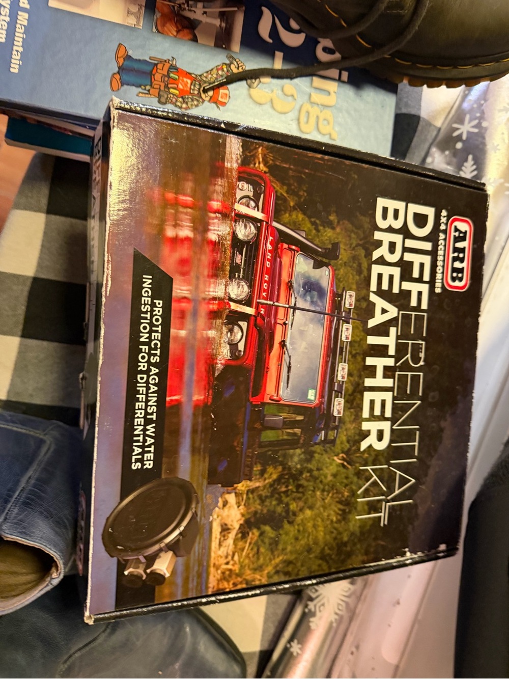 Differential Breather Kit - Black